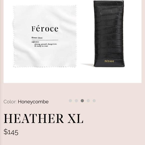 Like new Feroce Heather XL Honeycombe Sunglasses polarized - Picture 7 of 9